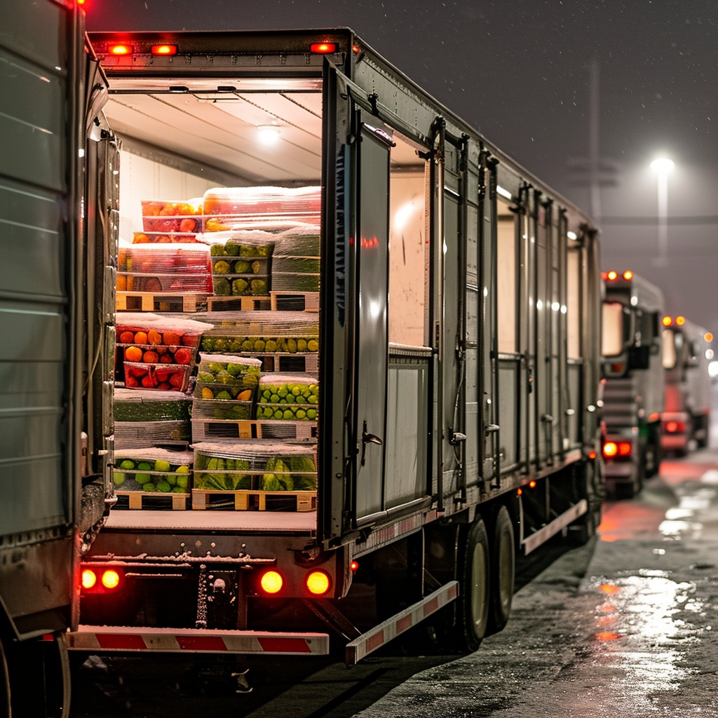 Transport by Refrigerator Trucks